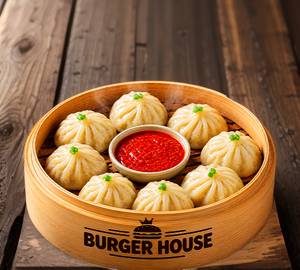 Veg Steam Momos [ 5 Pieces ]