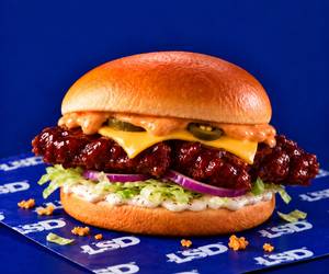 BBQ Dunked Burger