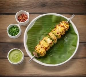 Cheesy Creamy Paneer Tikka (8 Pcs · Tandoor-grilled)