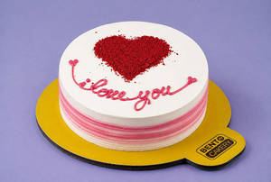 Red Velvet Love You Cake