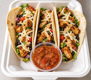 Peri Peri Chicken Taco (3pc)
