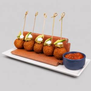 Crispy Cheese Corn Avocado Ball