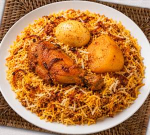 Chicken Biryani With Egg