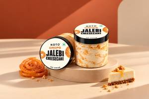 JALEEBI CHEESECAKE ICE CREAM (200ml)