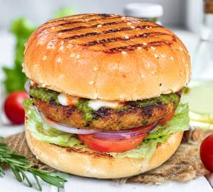 Veg Grill Burger ..