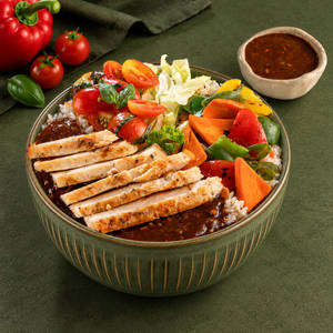 Smoky BBQ Chicken Rice Bowl