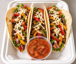 Fajita Vegetable Taco (3 Pcs)