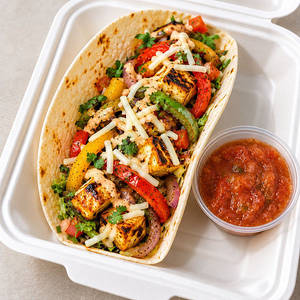 Peri Peri Paneer Taco