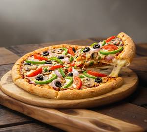 Cheese Burst Farmhouse Pizza