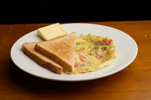 Bread Toast Omelette