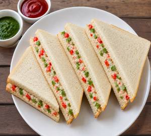 Veg Sandwich (4 Pieces)