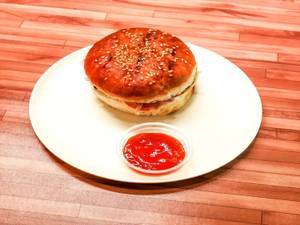 Cheese Aloo Tikki Burger