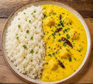 Kadhi+chawal