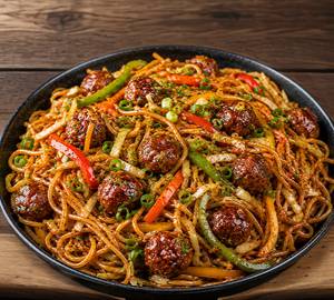 Noodles With Manchurian