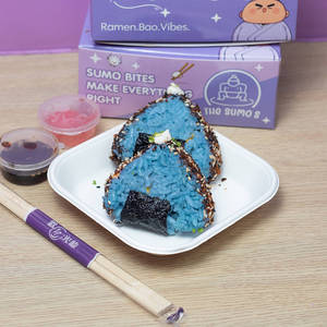 Purple Corn Cheese Onigiri [2 Piece]