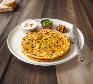 Methi tadka paratha