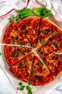Mushroom Pizza