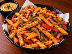 Spicy Bell Pepper Fries
