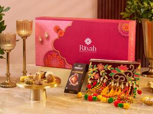 Diwali Exclusive Premium Mithai Box With Toran