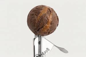Dark Chocolate And Caramello Ice Cream (100 G)
