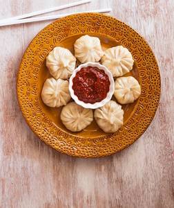 Paneer Steamed Momos ( 6pcs )