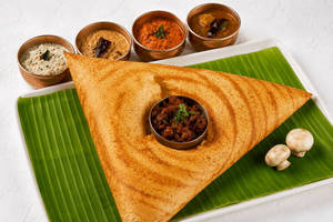 Pepper Mushroom Dosa