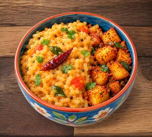Rasam Rice With Potato Fry