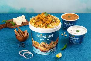 Andhra Paneer Bucket Biryani