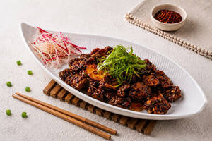Crispy Mushroom Tossed In Hoisin Sauce