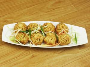 Chicken Fried Momos ( 6 Pcs )