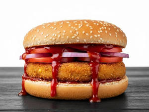 Indiana Hot Veggie Delight Burger