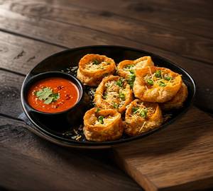 Fried Cheese Corn Momos