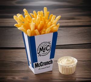 French Fries Medium + Mayoonaise & Sauce