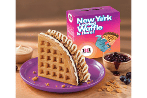 Blueberry 'N White Chocolate Waffle