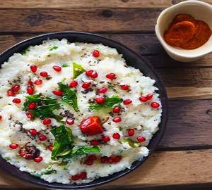 Curd Rice [500 Grams] Pomogranet  ,Apple pieces