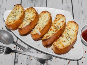 Cheesy Garlic Flat Bread
