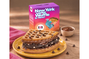 Chocolate Overload Waffle With Bavarian Ice Cream