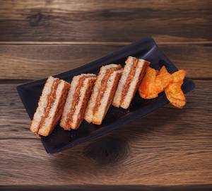 Biscoff caramel sandwich
