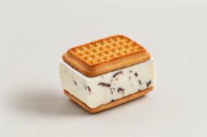 Milk Biki W/ White Choco Nutella Ice Cream