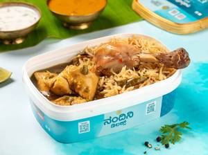 Andhra Chicken Biryani With Andhra Chilly Chicken Box