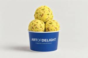 Saffron Almond Pista [400 G Tub]