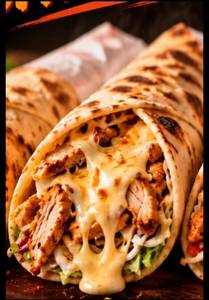 Chicken Cheese Shawarma