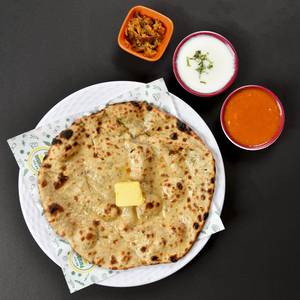 Paneer Pyaaz Paratha Meal