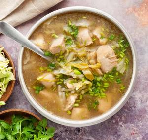 Chicken Lemon Coriander Soup