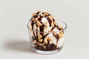 Hot Chocolate Fudge Ice Cream Sundae