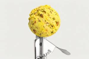 Saffron Almond Pista Ice Cream (100 G)
