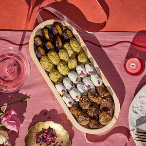Assorted Diwali Stuffed Dates Platter