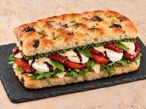 Bocconcini Pesto Sandwich