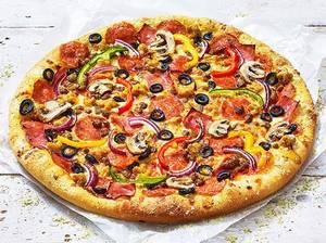 Meat lovers pizza