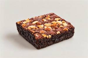 Fudgy Almond Brownie (1pc)